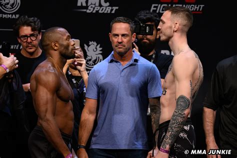 UFC Fight Night 226 official scorecards from Paris.